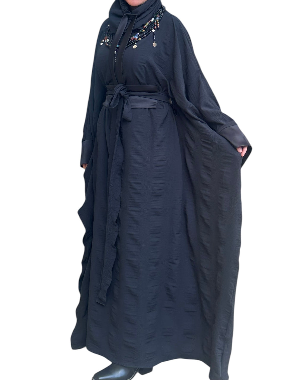 BLACK MALAS ABAYA.