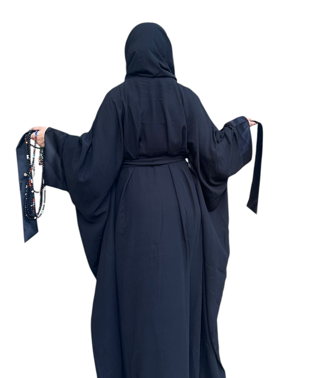 BLACK PAPILLON ABAYA.