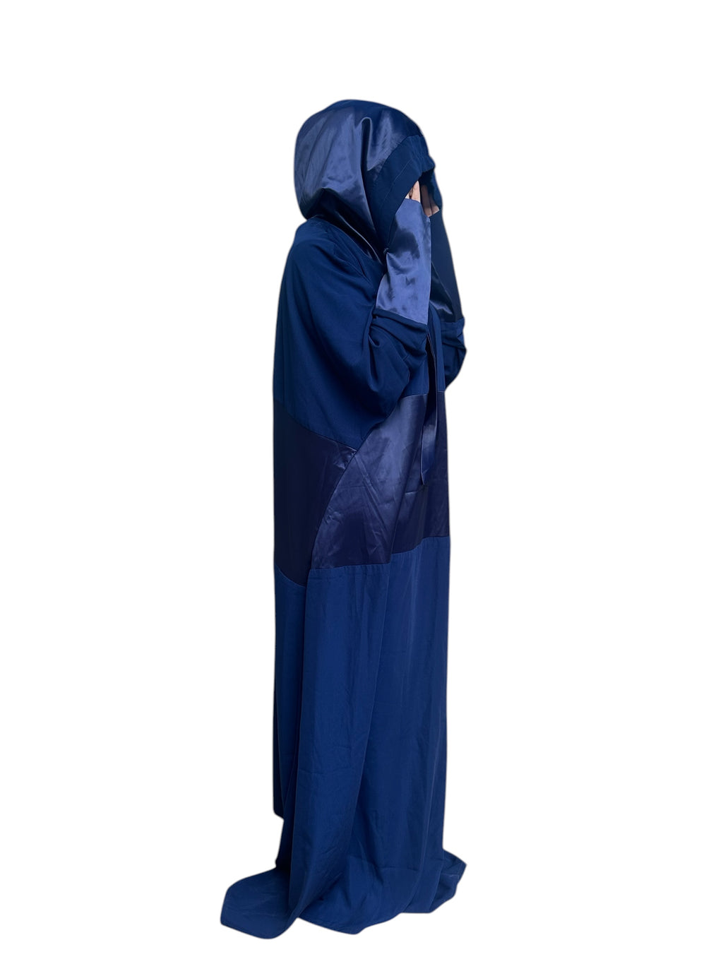 BLUE FLOW ABAYA.