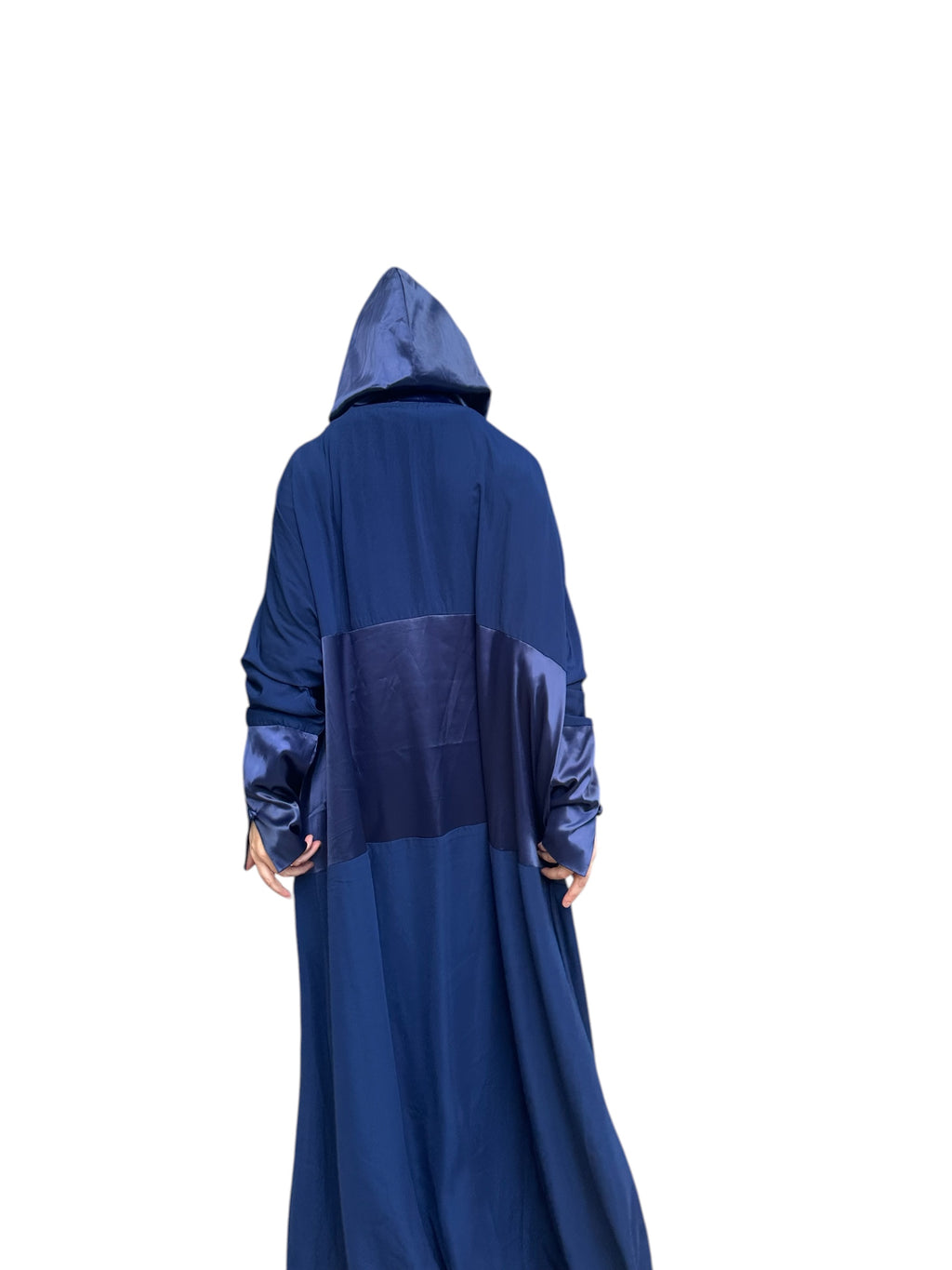 BLUE FLOW ABAYA.